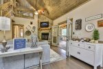 Step into this cozy living area